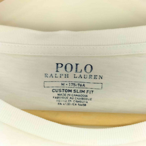 ポロラルフローレン POLO RALPH LAUREN CUSTOM SLIM FIT ポニー刺繍 ロングスリーブTシャツ メンズ import:M