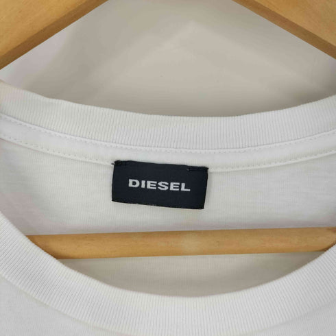 ディーゼル DIESEL ロゴパッチ クルーネックTシャツ メンズ import:L