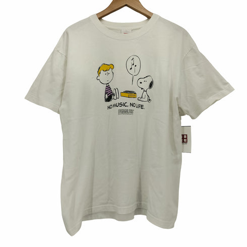 タワーレコード TOWER RECORDS ©2019 キャラクター プリント クルーネック S/S Tシャツ メンズ JPN:L