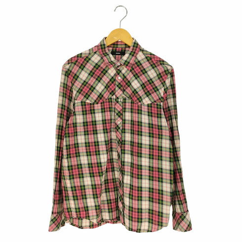 ディーゼル DIESEL スナップボタン チェックシャツ メンズ import:M