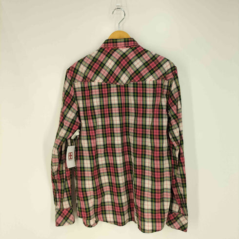 ディーゼル DIESEL スナップボタン チェックシャツ メンズ import:M