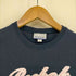 リーボック Reebok 00s フロントラバーロゴプリント ストレッチTシャツ ピチT Y2K レディース JPN:L