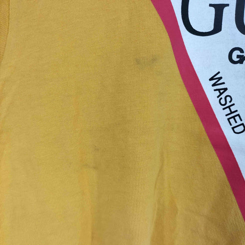 ゲス GUESS プリントクルーネックTシャツ メンズ JPN:S