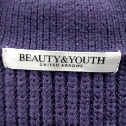 ビューティーアンドユースユナイテッドアローズ BEAUTY & YOUTH UNITED ARROWS スキッパー ショートニットプルオーバー レディース