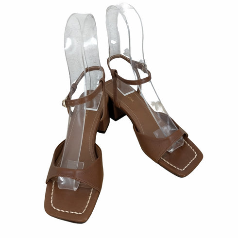 スローブイエナ SLOBE IENA 23SS スクエアヒールサンダル レディース JPN:22.5