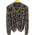 ザラ ZARA レオパードシャギーカーディガン レディース import:M