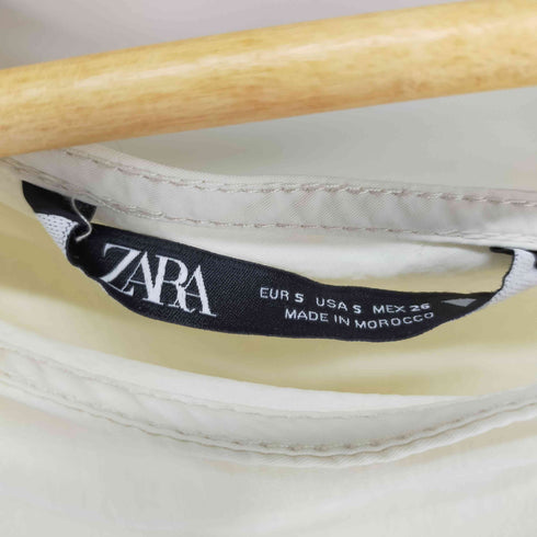 ザラ ZARA アシンメトリーナイロンワンピース レディース import:S
