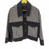 ザラ ZARA クロップドジャケット ツイード レディース L-XL