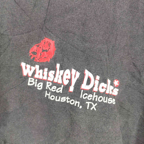 ギルダン GILDAN WHISKEY DICKS 企業プリントクルーネックTシャツ メンズ JPN:M