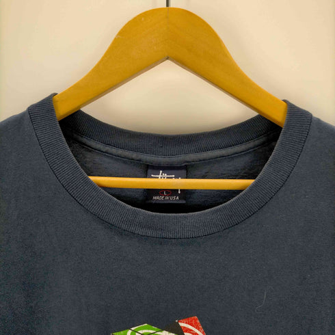 ステューシー Stussy usa製 紺タグ シングルステッチ ルービックキューブ リンクタグ メンズ JPN:L