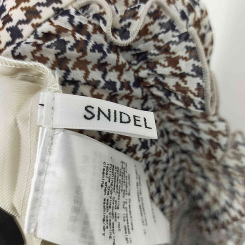 スナイデル snidel シアーボリュームプリーツスカート レディース JPN:1