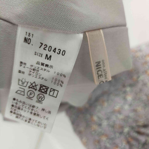 ナイスクラップ continuer de NICE CLAUP 小花柄マキシワンピース レディース JPN:M