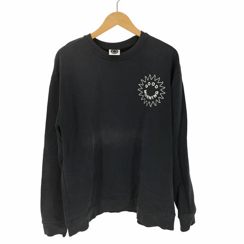 グッドモーニングテープ GOOD MORNING TAPES 21AW Sun Logo クルーネック スウェット メンズ import:L