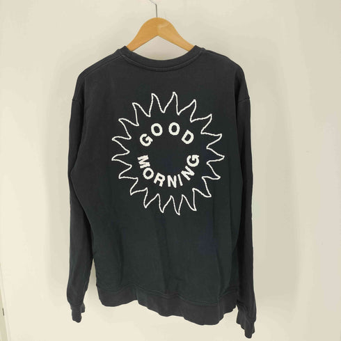 グッドモーニングテープ GOOD MORNING TAPES 21AW Sun Logo クルーネック スウェット メンズ import:L