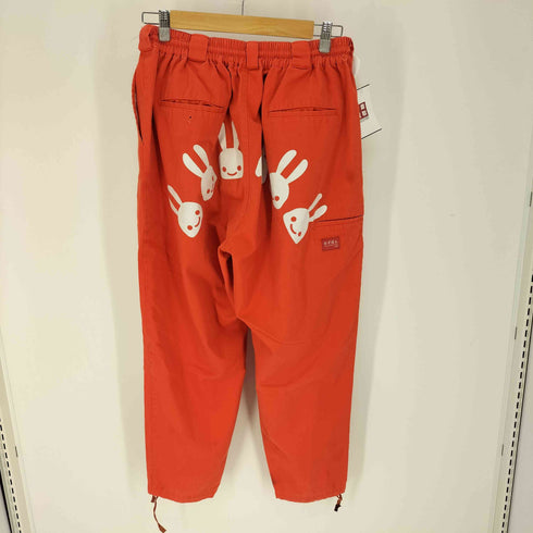 キューン CUNE 裾ドローコード 6連うさぎ おずぼんワッペン シェフ パンツ メンズ JPN:3