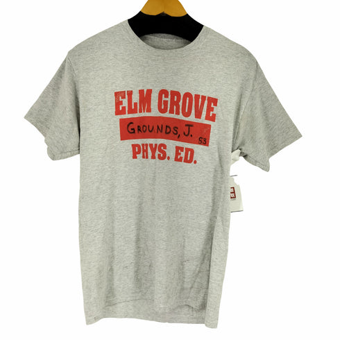 ELM GROVE プリントクルーネックTシャツ メンズ