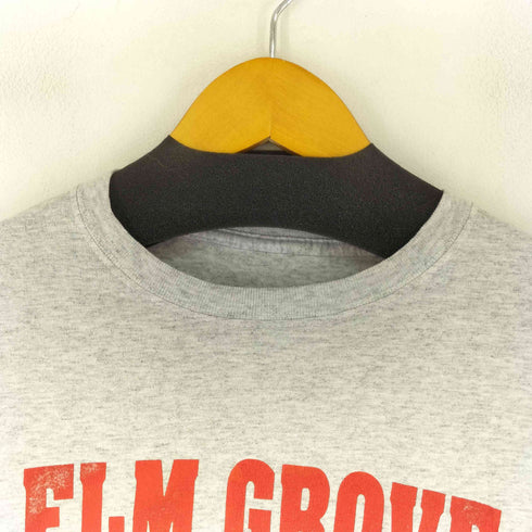 ELM GROVE プリントクルーネックTシャツ メンズ