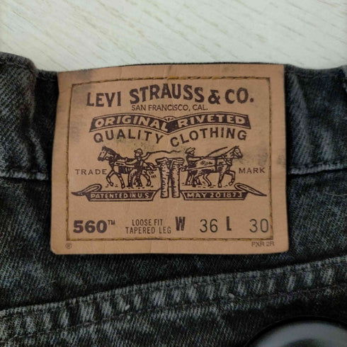 リーバイス Levis 560 オレンジタブ 先染め LOOSE FIT TAPERED LEG メンズ 36×30
