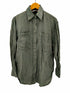 ザラ ZARA リネン混 L/S シャツ レディース import:M