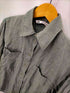 ザラ ZARA リネン混 L/S シャツ レディース import:M