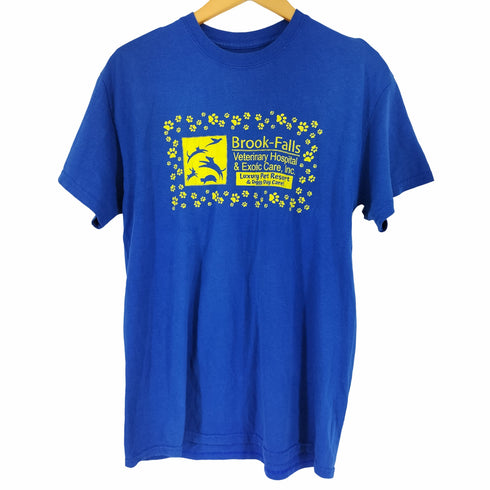 BROOK FALLS プリントクルーネックTシャツ メンズ