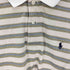 ポロバイラルフローレン Polo by RALPH LAUREN USA製 ポニー刺繍 ボーダー S/S ポロ シャツ メンズ import:L