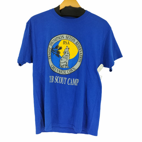 ヘインズ Hanes 90s BSA アニマルプリントクルーネックTシャツ メンズ JPN:M