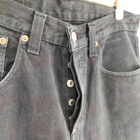 リーバイス Levis 501 ブラックデニムパンツ メンズ 31/32