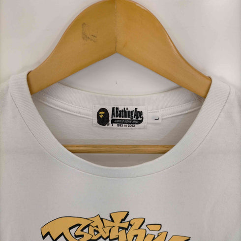 アベイシングエイプ A BATHING APE GRAFFITI COLLEGE TEE メンズ import:L