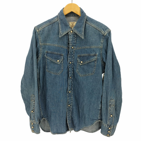 リーバイス LEVI STRAUSS&CO 50s 復刻 デニム ウエスタン シャツ メンズ import:S