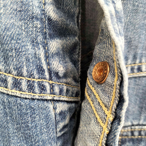 リーバイス LEVI STRAUSS&CO 50s 復刻 デニム ウエスタン シャツ メンズ import:S