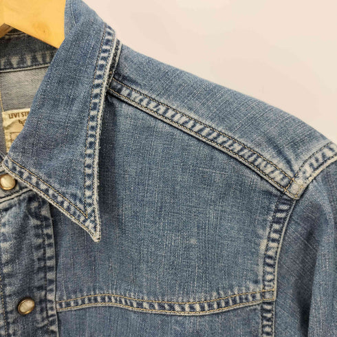 リーバイス LEVI STRAUSS&CO 50s 復刻 デニム ウエスタン シャツ メンズ import:S