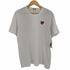 プレイコムデギャルソン PLAY COMME des GARCONS 22AW T-Shirt ハートロゴ クルーネックTシャツ メンズ JPN:XL