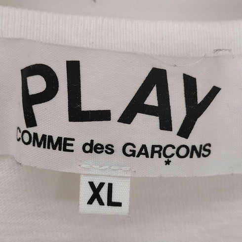 プレイコムデギャルソン PLAY COMME des GARCONS 22AW T-Shirt ハートロゴ クルーネックTシャツ メンズ JPN:XL