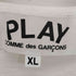プレイコムデギャルソン PLAY COMME des GARCONS 22AW T-Shirt ハートロゴ クルーネックTシャツ メンズ JPN:XL