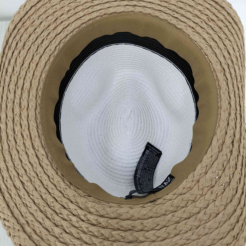 ザラ ZARA CONTRAST BAND HAT コントラスト バンドハット レディース S