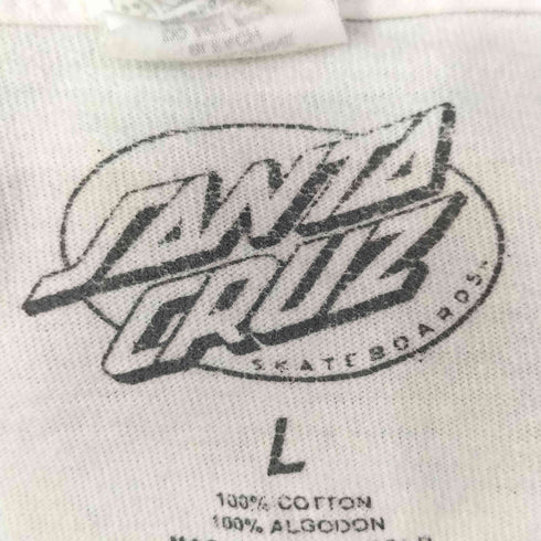 サンタクルズ SANTA CRUZ ロゴプリント キャラクター クルーネック Tシャツ メンズ JPN:L