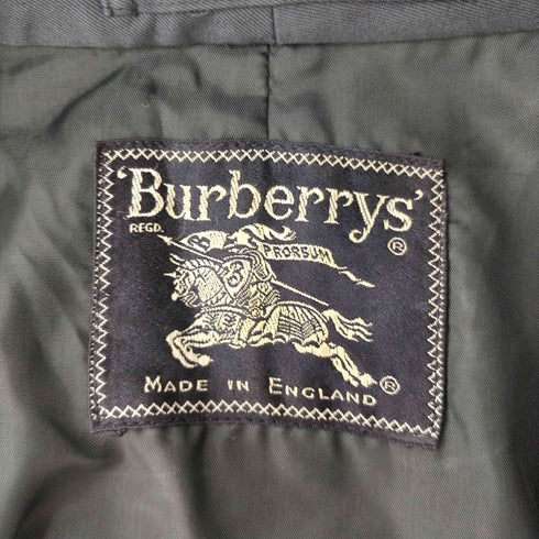 バーバリーズ BURBERRYS MADE IN ENGLAND 70S~ COMMUTER ステンカラーコート メンズ