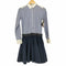 サカイラック sacai luck ニットコンビドッキングシャツワンピース レディース JPN:2