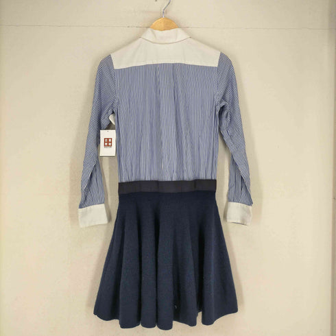 サカイラック sacai luck ニットコンビドッキングシャツワンピース レディース JPN:2