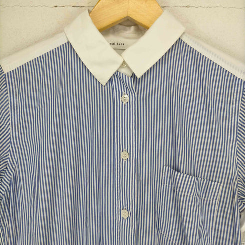 サカイラック sacai luck ニットコンビドッキングシャツワンピース レディース JPN:2
