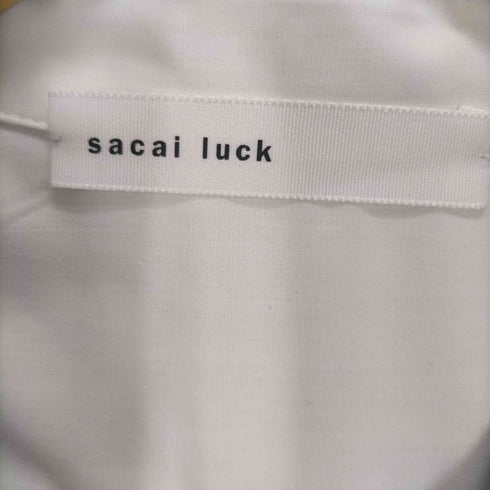 サカイラック sacai luck ニットコンビドッキングシャツワンピース レディース JPN:2