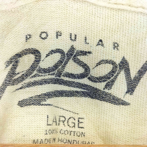 POPULAR POISON プリントクルーネックTシャツ メンズ JPN:L