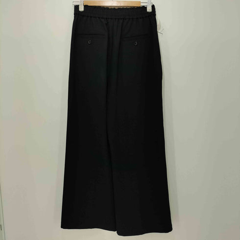 ユナイテッドアローズグリーンレーベルリラクシング UNITED ARROWS green label relaxing オルマイパンツ P/PU ツイル ワイド -マシンウォッシャブル・ストレッチ・防シワ・吸水速乾- レディース JPN:38