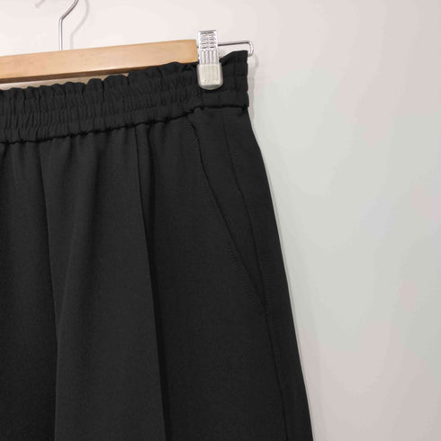 ユナイテッドアローズグリーンレーベルリラクシング UNITED ARROWS green label relaxing オルマイパンツ P/PU ツイル ワイド -マシンウォッシャブル・ストレッチ・防シワ・吸水速乾- レディース JPN:38