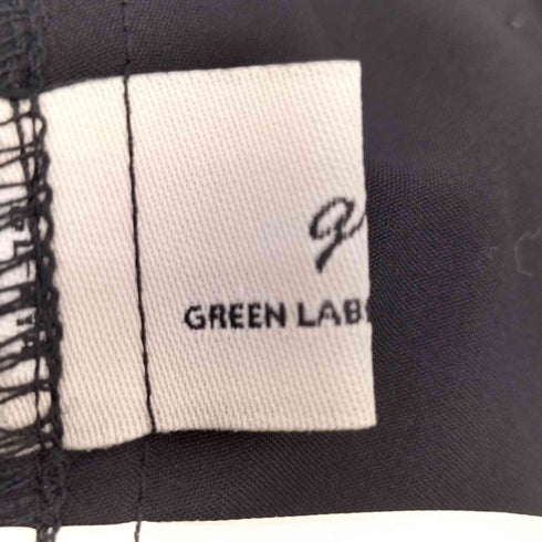 ユナイテッドアローズグリーンレーベルリラクシング UNITED ARROWS green label relaxing オルマイパンツ P/PU ツイル ワイド -マシンウォッシャブル・ストレッチ・防シワ・吸水速乾- レディース JPN:38