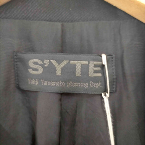 サイトバイヨウジヤマモト syte by Yohji Yamamoto COTTON TWILL STAND COLLAR VEST メンズ JPN:3