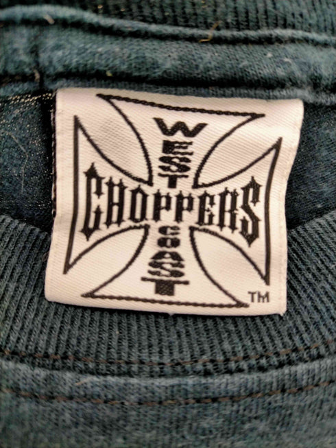 ウエストコーストチョッパーズ WEST COAST CHOPPERS maltese cross ATX T-shirt メンズ import:L