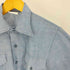 ユーエスネイビー US NAVY 80S UTILITY SHIRT シャンブレー シャツ 81年製 メンズ S-32SL