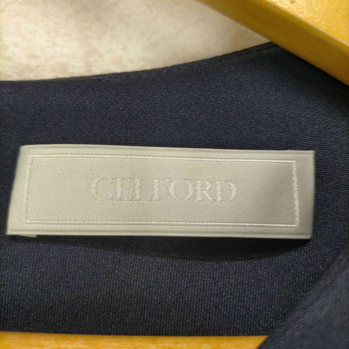 セルフォード CELFORD Vネックパフスリーブワンピース レディース JPN:36
